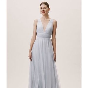 BHLDN, Jenny Yoo, Sarita Bridesmaid Dress, Whisper Blue